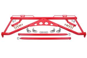 High Resolution Image - HB760 BMR Suspension Seat Belt Harness Bar For S650 Mustangs - BMR Suspension