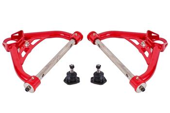 A-arms, upper, DOM, non-adjustable, polyurethane bushings