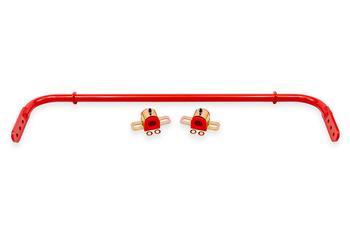 Sway bar kit with bushings, rear, adjustable, hollow 25mm