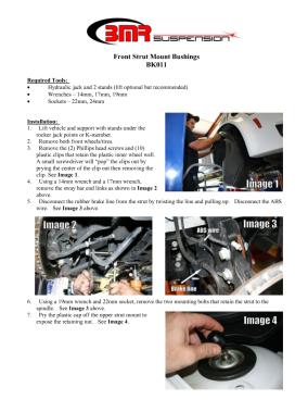 BMR Installation Instructions for BK011