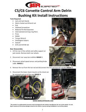 BMR Installation Instructions for CBK555