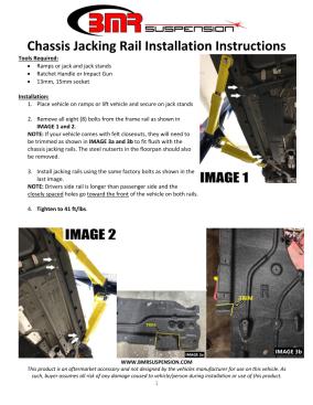 BMR Installation Instructions for CJR002