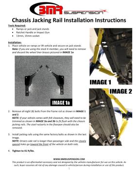 BMR Installation Instructions for CJR002