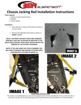 BMR Installation Instructions for CJR760