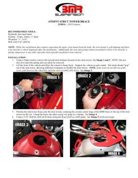 BMR Installation Instructions for STB016