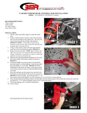 BMR Installation Instructions for XSB004