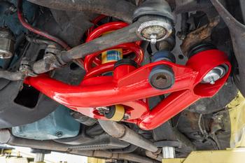 AA014 - A-arms, Lower, DOM, Non-adjustable, Polyurethane Bushings