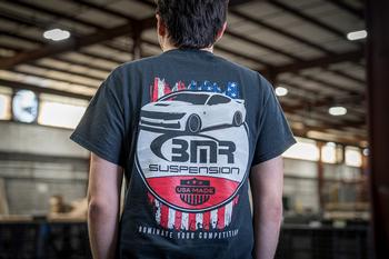 BMR-TSHIRT2X-S650 - Patriotic S650 Mustang T-Shirt 