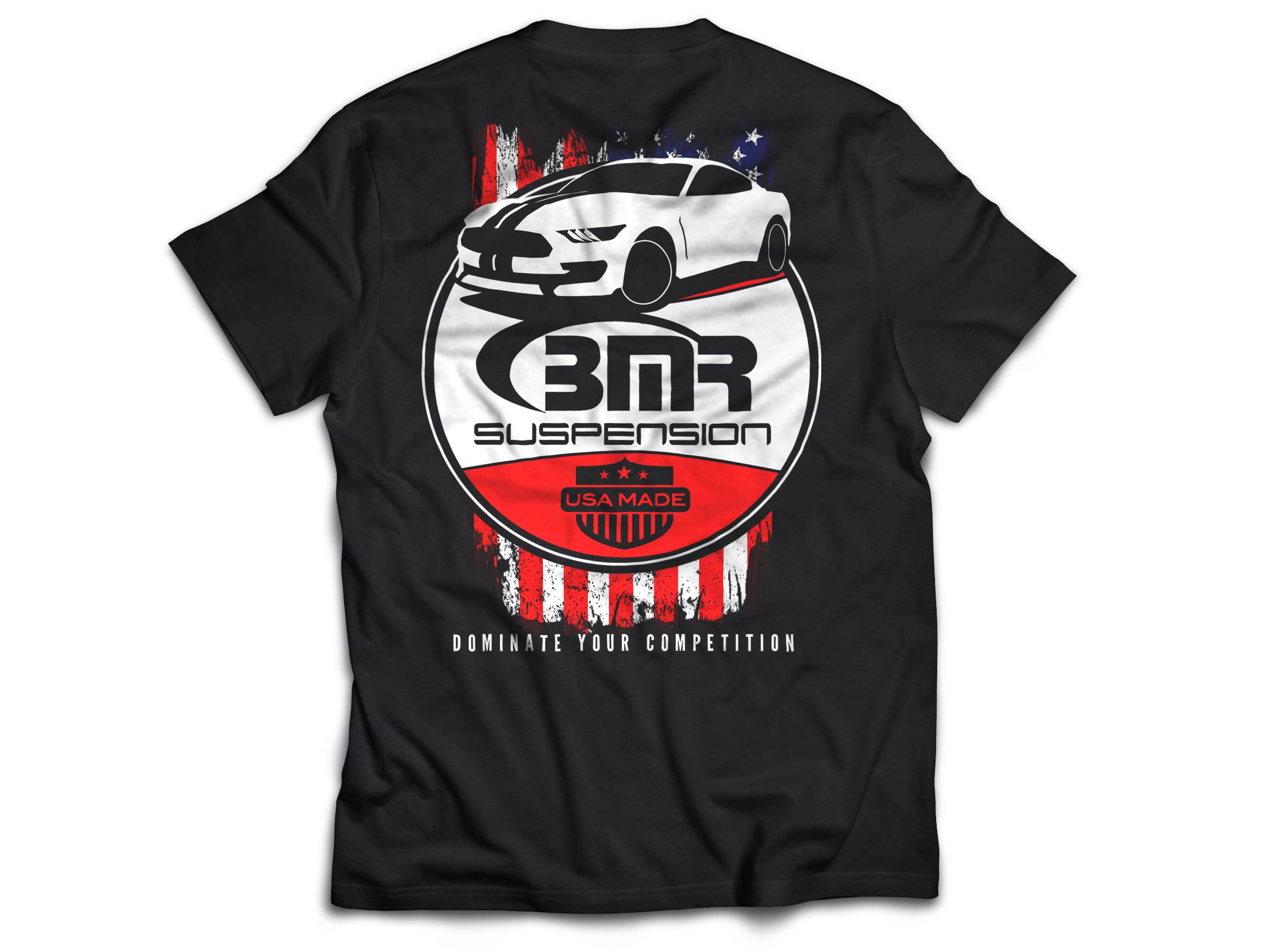 BMR Suspension BMRTSHIRTSS550 Patriotic S550 Mustang Tshirt