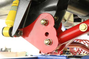 CAB400 - Control Arm Relocation Brackets, Bolt-on