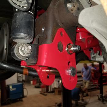 CAB740 - Control Arms Relocation Brackets, Bolt-on