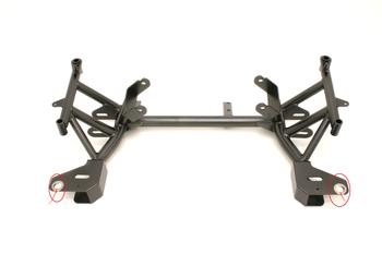 KM003-1 - K-member, LS1 Motor Mounts, Pinto Rack Mounts