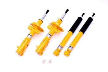 KON-M1114-YE - Koni Shocks, Front 8741-1549SP, Rear 8241-1240SP, Set Of 4