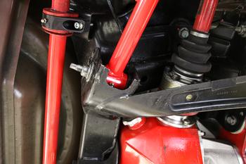 LCA355 - Lower Control Arms, Rear, DOM, Non-adj, Delrin   