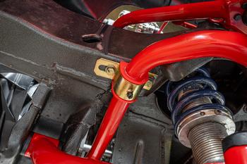 SB004 - Sway Bar Kit With Bushings, Front, Hollow 1.25
