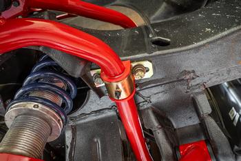 SB004 - Sway Bar Kit With Bushings, Front, Hollow 1.25