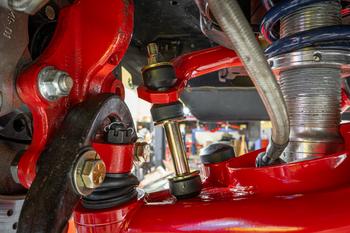 SB004 - Sway Bar Kit With Bushings, Front, Hollow 1.25