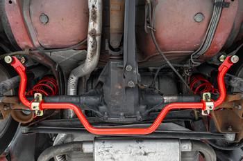 SB027 - Sway Bar Kit With Bushings, Front (SB002) And Rear (SB003)