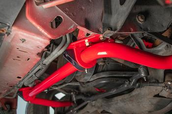 SB333 - Sway Bar Kit With Bushings, Front (SB334) And Rear (SB345)