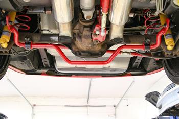 SB333 - Sway Bar Kit With Bushings, Front (SB334) And Rear (SB345)