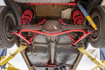 SB460 - Sway Bar Kit With Bushings, Front (SB461) And Rear (SB462)