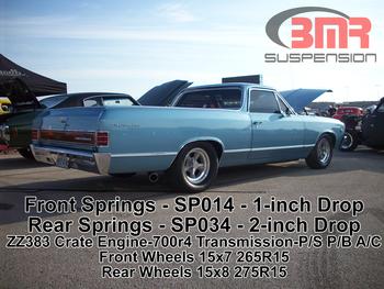 SP014 - Lowering Springs, Rear, 1