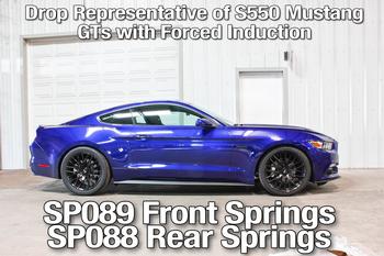 SP089 - Lowering Springs, Front, Minimum Drop, Performance Version