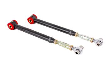 TCA021 - Lower Control Arms, DOM, On-car Adjustable, Polyurethane & Rod End Combo