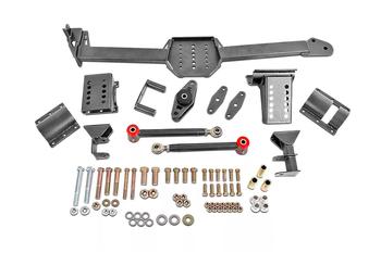 WL005 - Watts Link, Body Mount, Rod End/poly, Adj, Axle Clamps    